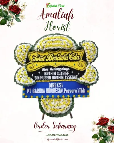 Papan Bunga Duka di Suwakan